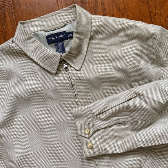 Vintage Ralph Lauren Polo Golf Prince of Wales Plaid Jacket XXL - Picture 7 of 16